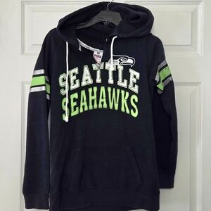 Victoria's Secret Navy and Green Seattle Hoodie